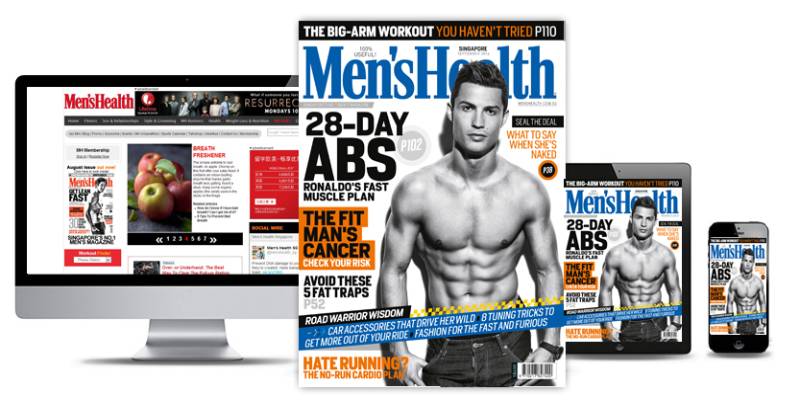 mens health profile pic