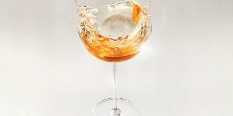 Baes Cocktail Bar Persimmon Sour Cocktail