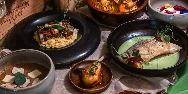 Botanico at The Summerhouse Dinner Menu
