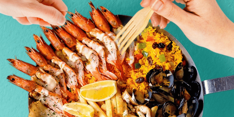 Fish & Co. seafood platter