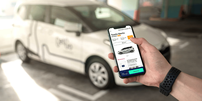 GetGo Car Sharing App
