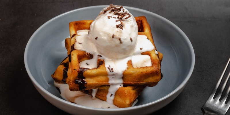 Grill Ninety Nine Waffles and Ice Cream