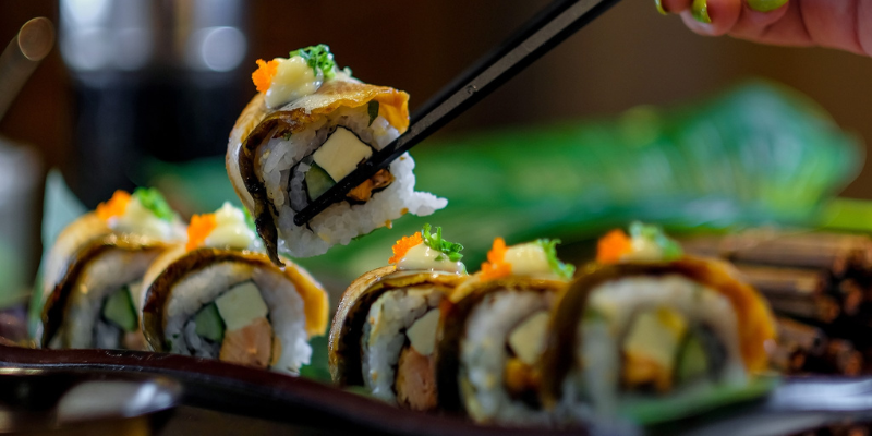 Ichiban Sushi maki rolls