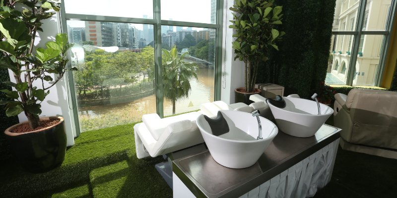 J S Salon Interior Design